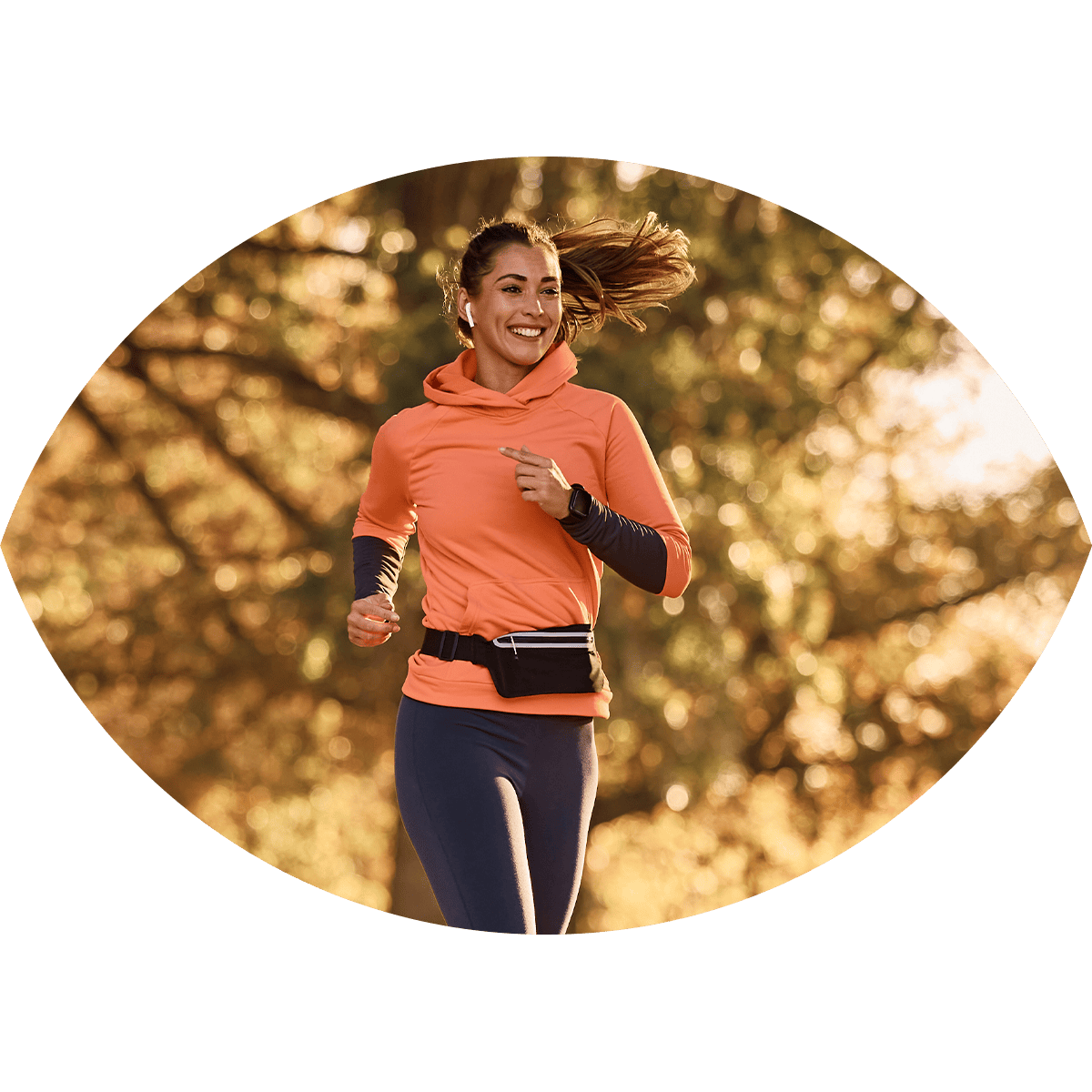 Woman-jogging-outdoors